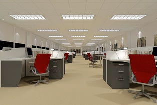 華譜總部辦公室照明效果圖